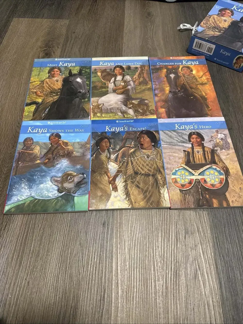 KAYA: 1764 (AMERICAN GIRL) By Janet Shaw & Bill Farnsworth With Game Pieces